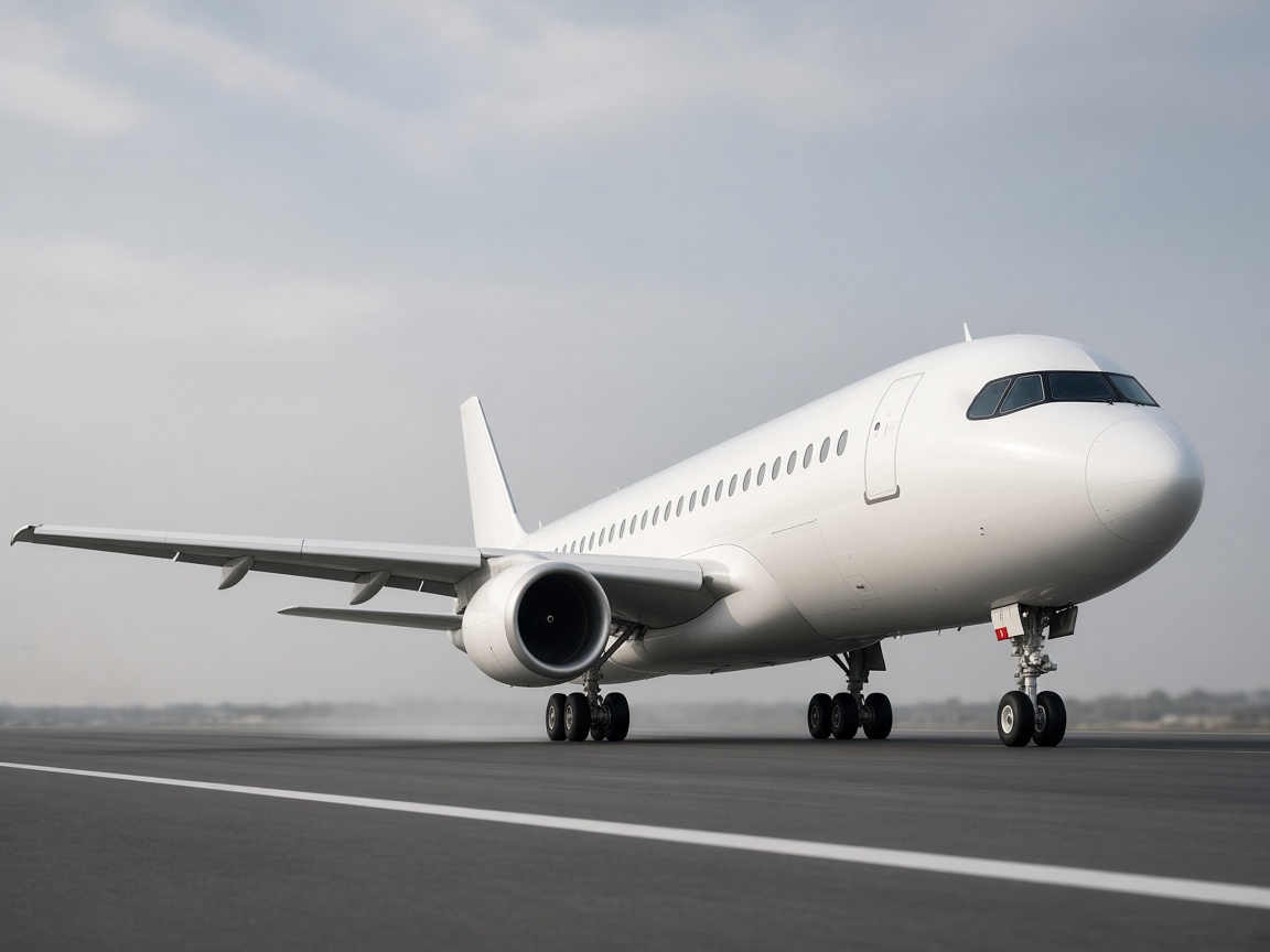 Commercial aircraft representing aviation fuel demand