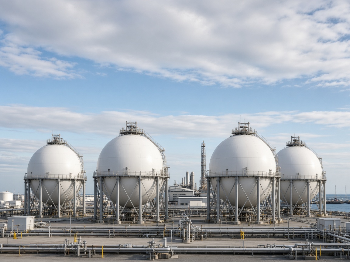 Energy infrastructure for liquefied natural gas logistics